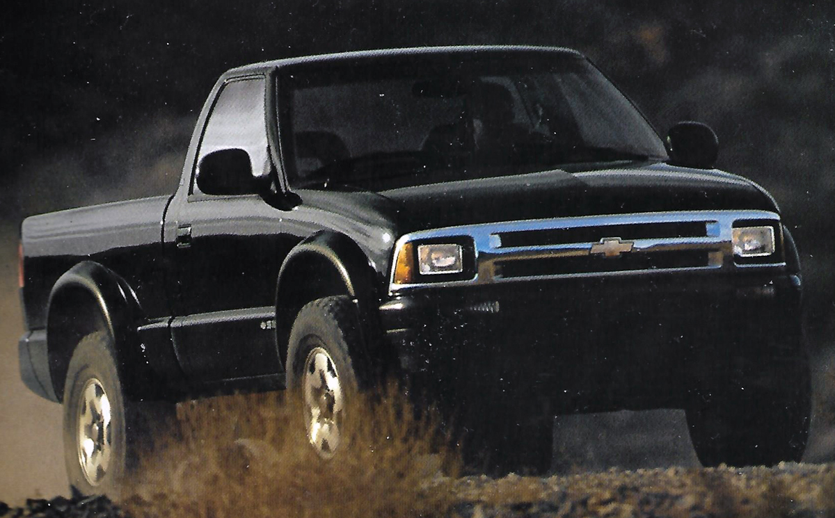 1997 Chevrolet S-10 catalogue