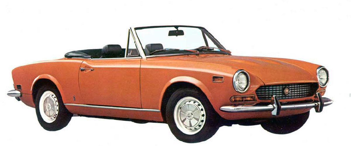 1974 Fiat 124 Sport Spider